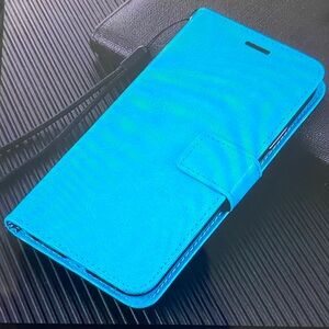 Blue Phone Wallet Case